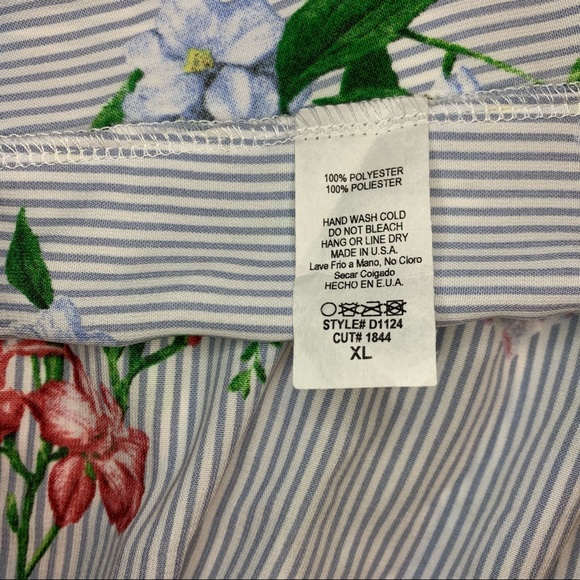 ModCloth Romantic Ruffle Floral Striped Dress - Picture 7 of 8